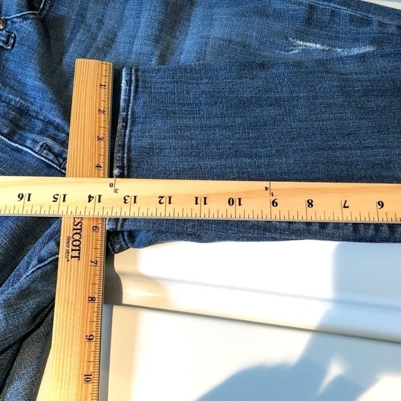 Rock & Republic Jeans Emo Mid Wash High Rise Ankle Slightly Distressed (10) - Picture 10 of 10